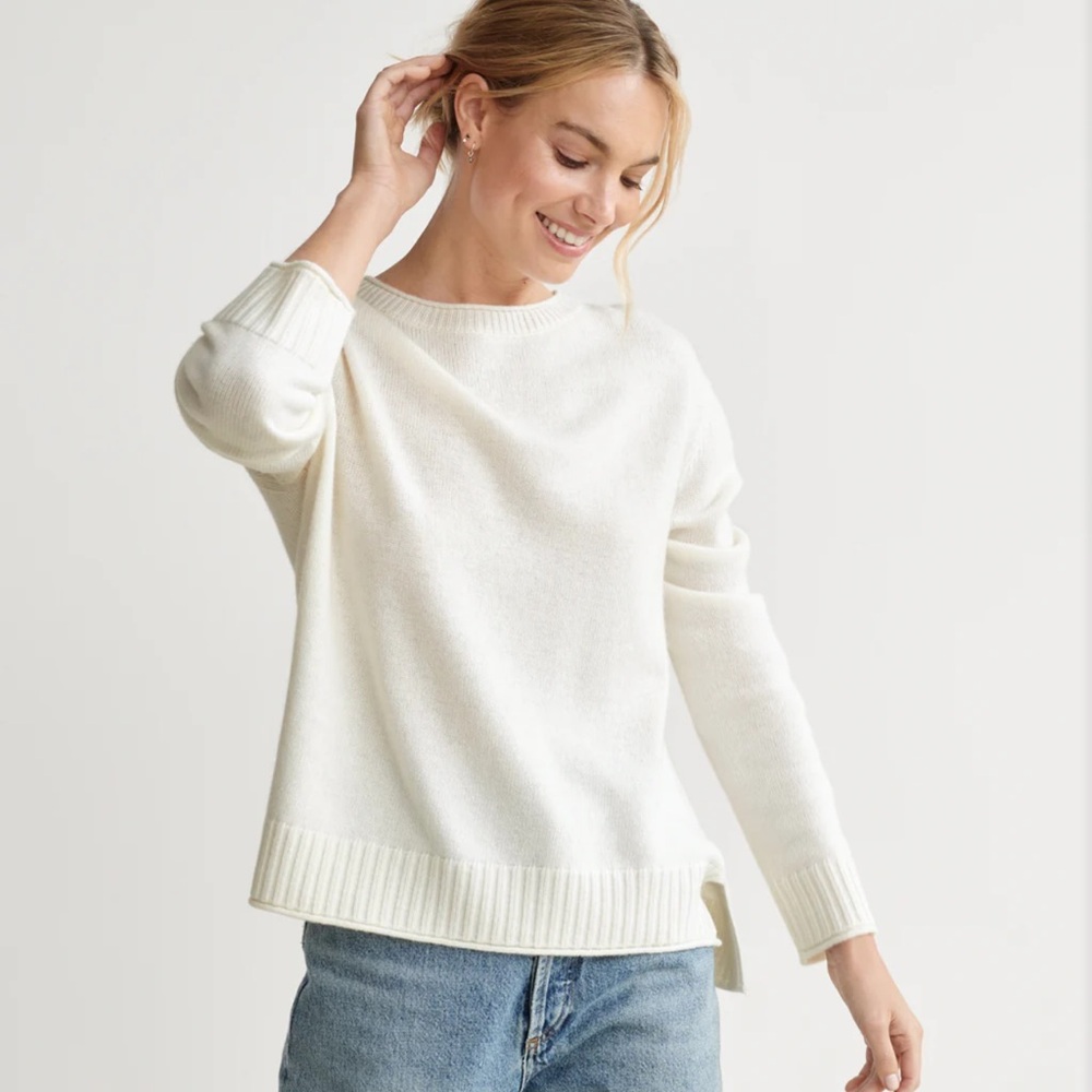 Jenni Kayne Everyday Sweater Ivory